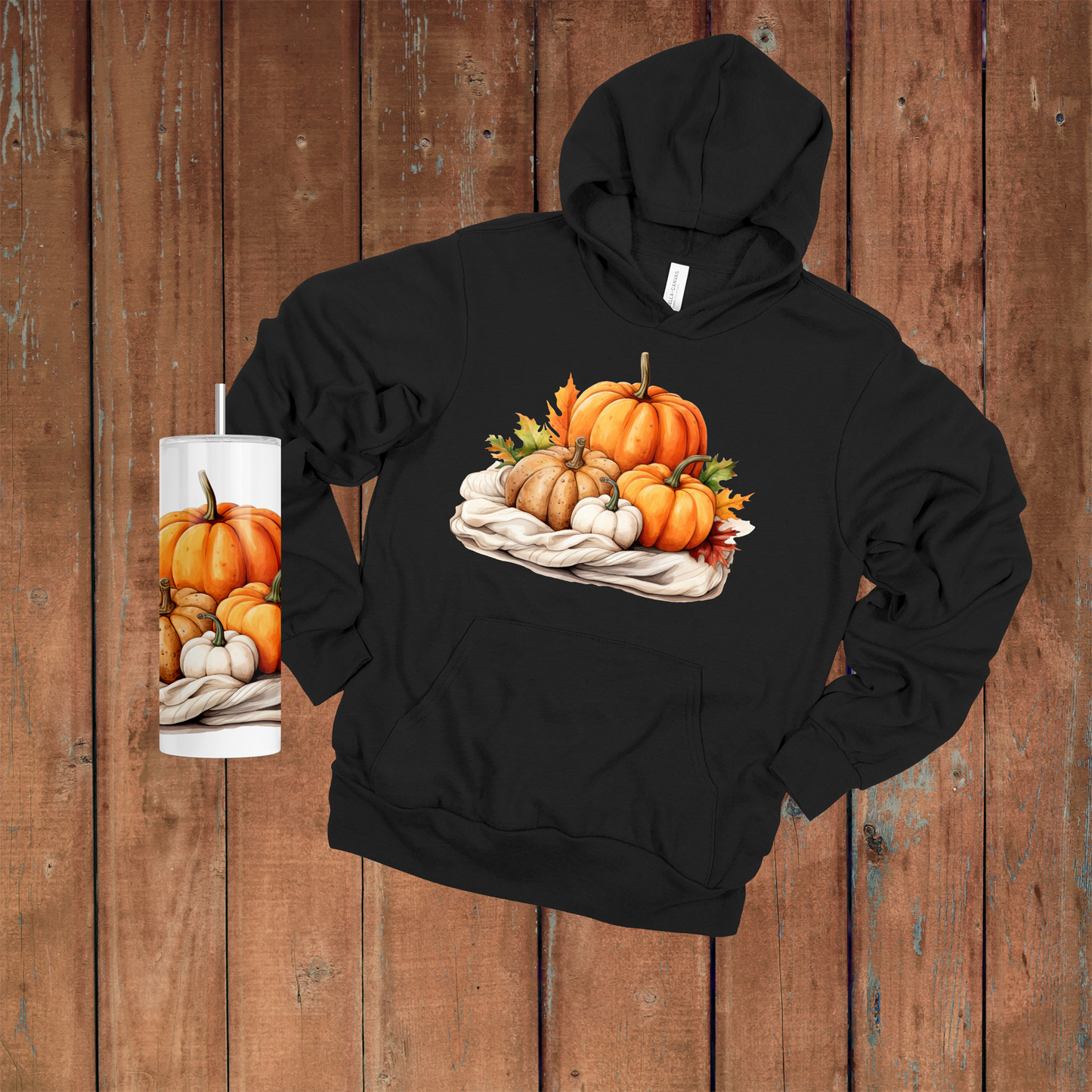 Pumpkins Hoodie & Tumbler Bundle