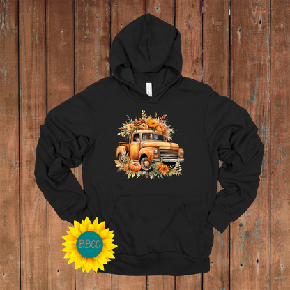 Sunflower Truck Hoodie