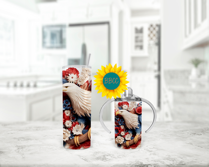 3D Eagle Tumbler