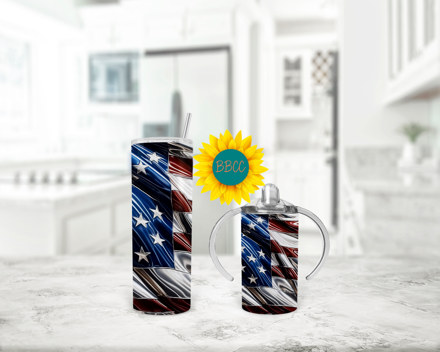 Metal Flag Tumbler