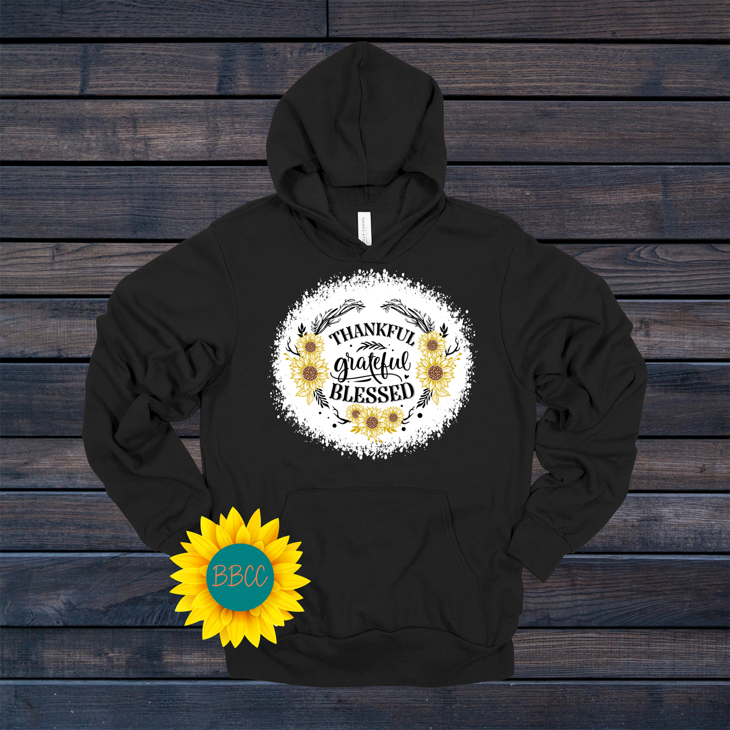 Thankful, Grateful, Blessed Hoodie