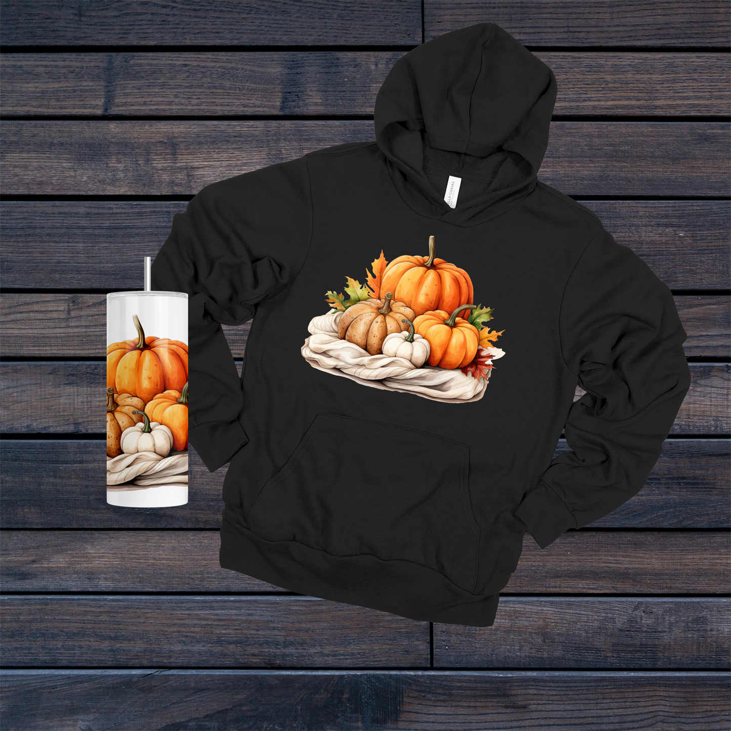 Pumpkins Hoodie & Tumbler Bundle