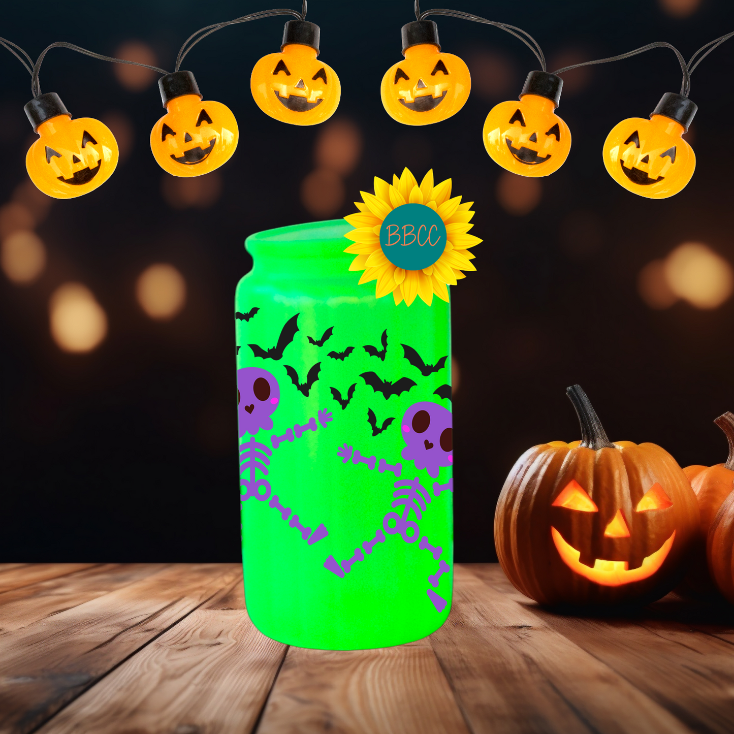 Bone Bat Blaze Tumbler