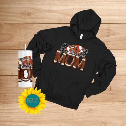 Football Mom Hoodie & Tumbler Bundle