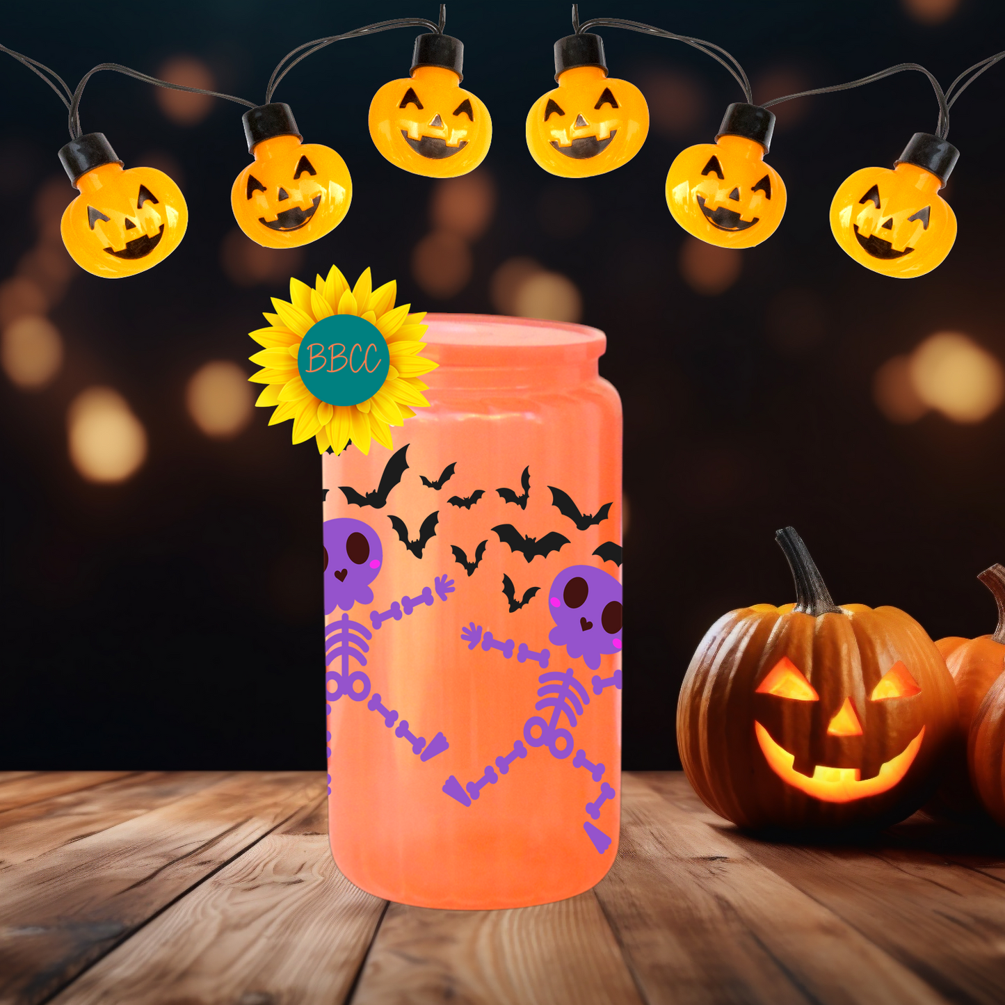 Bone Bat Blaze Tumbler