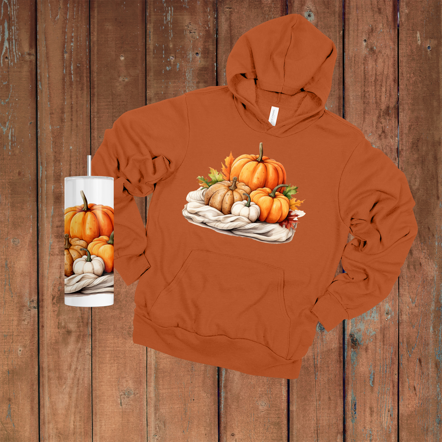 Pumpkins Hoodie & Tumbler Bundle