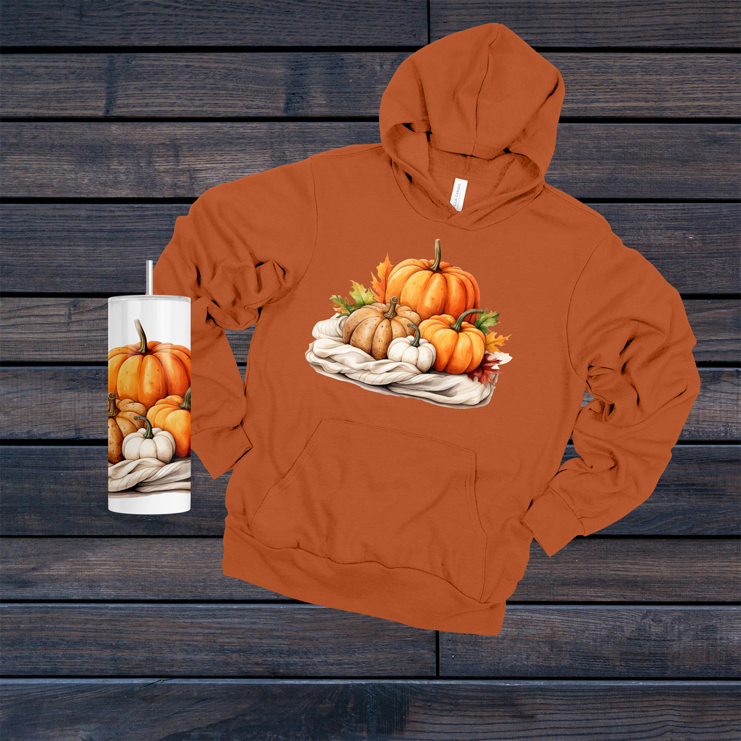Pumpkins Hoodie & Tumbler Bundle