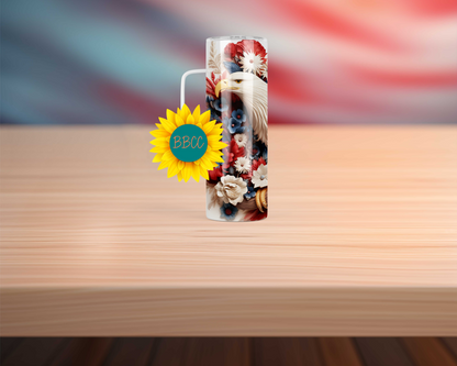3D Eagle Tumbler