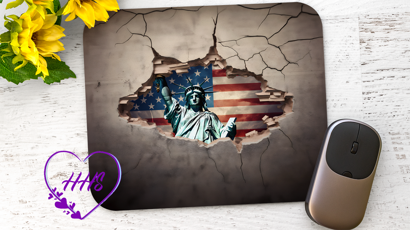 Lady Liberty Mouse Pad