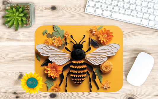 Bee Mouse Pad