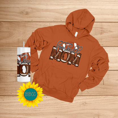 Football Mom Hoodie & Tumbler Bundle