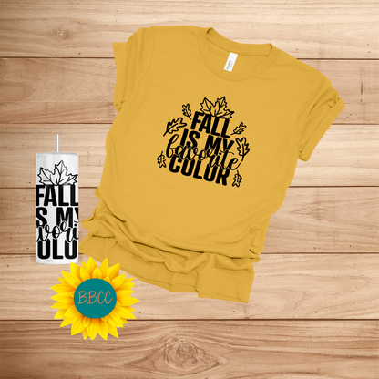 Favorite Color T-Shirt & Tumbler Bundle