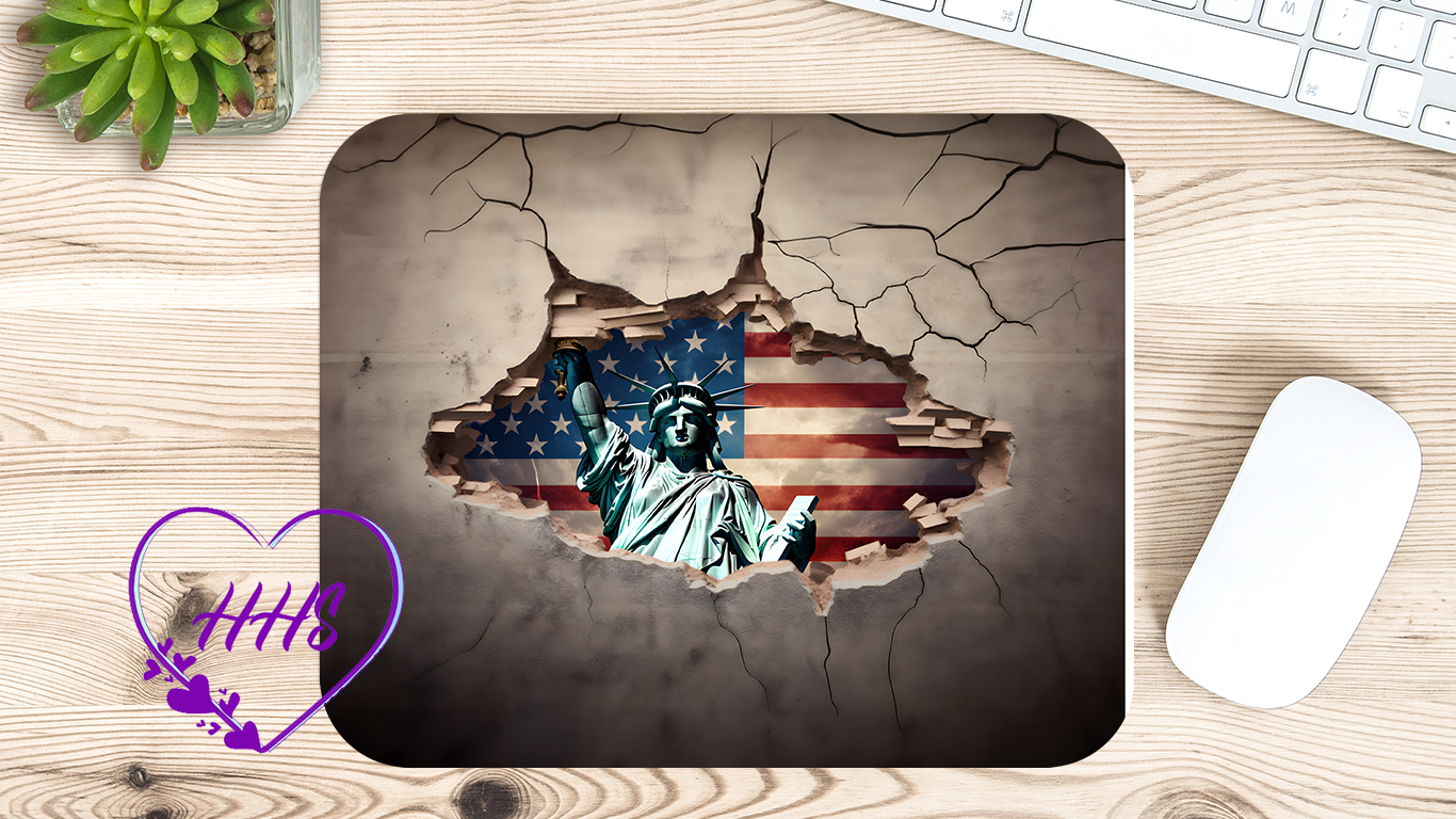 Lady Liberty Mouse Pad