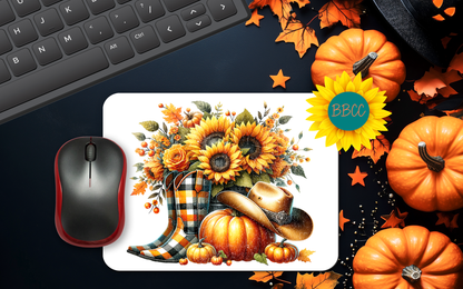 Country Sunflower Mouse Pad