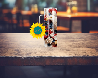 3D Eagle Tumbler