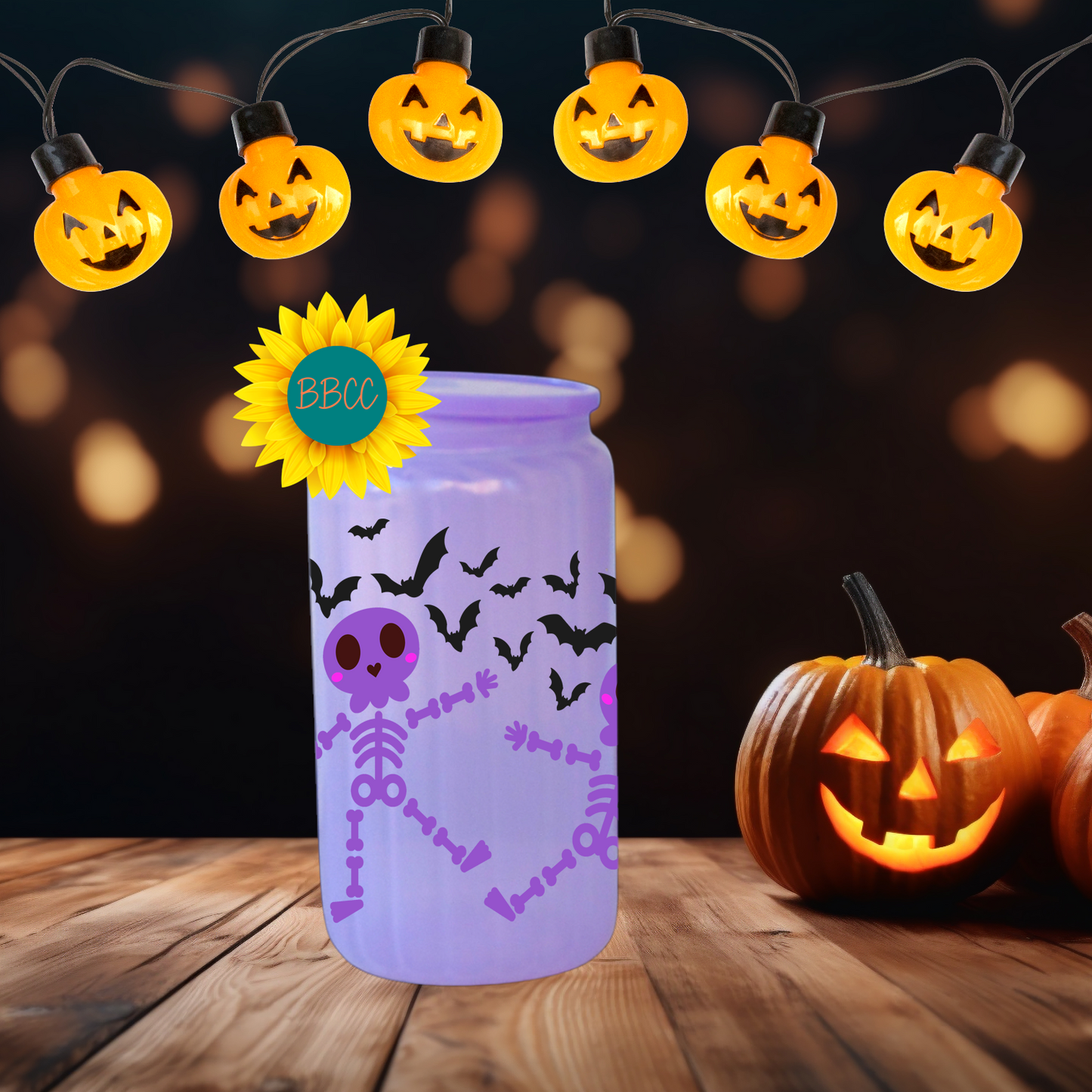 Bone Bat Blaze Tumbler