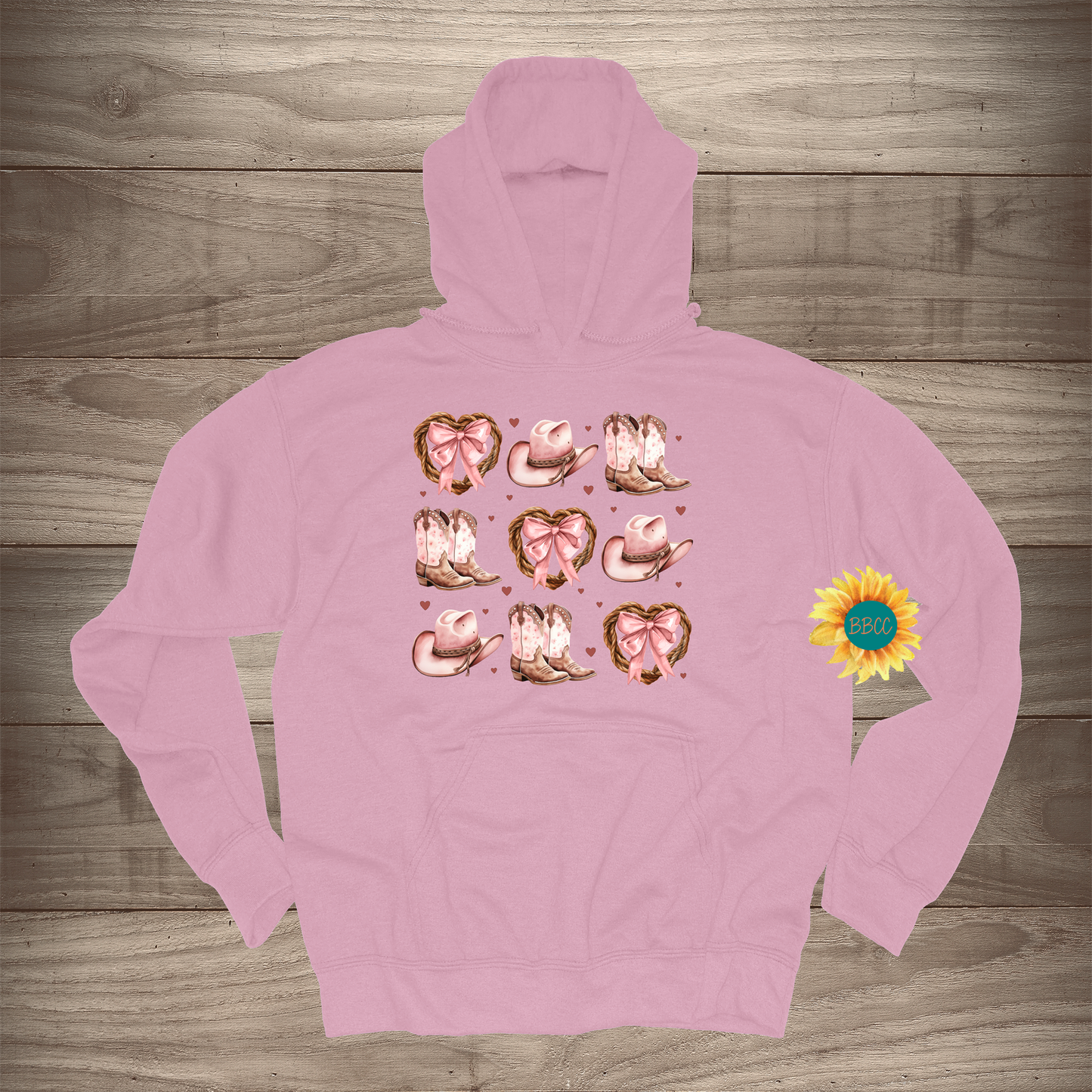 Cowgirl Valentine Hoodie