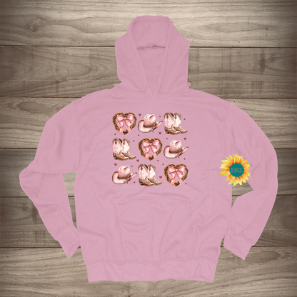 Cowgirl Valentine Hoodie