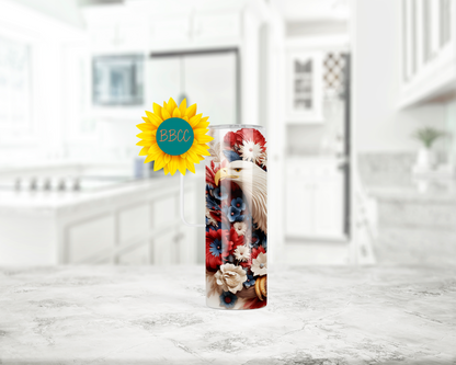 3D Eagle Tumbler