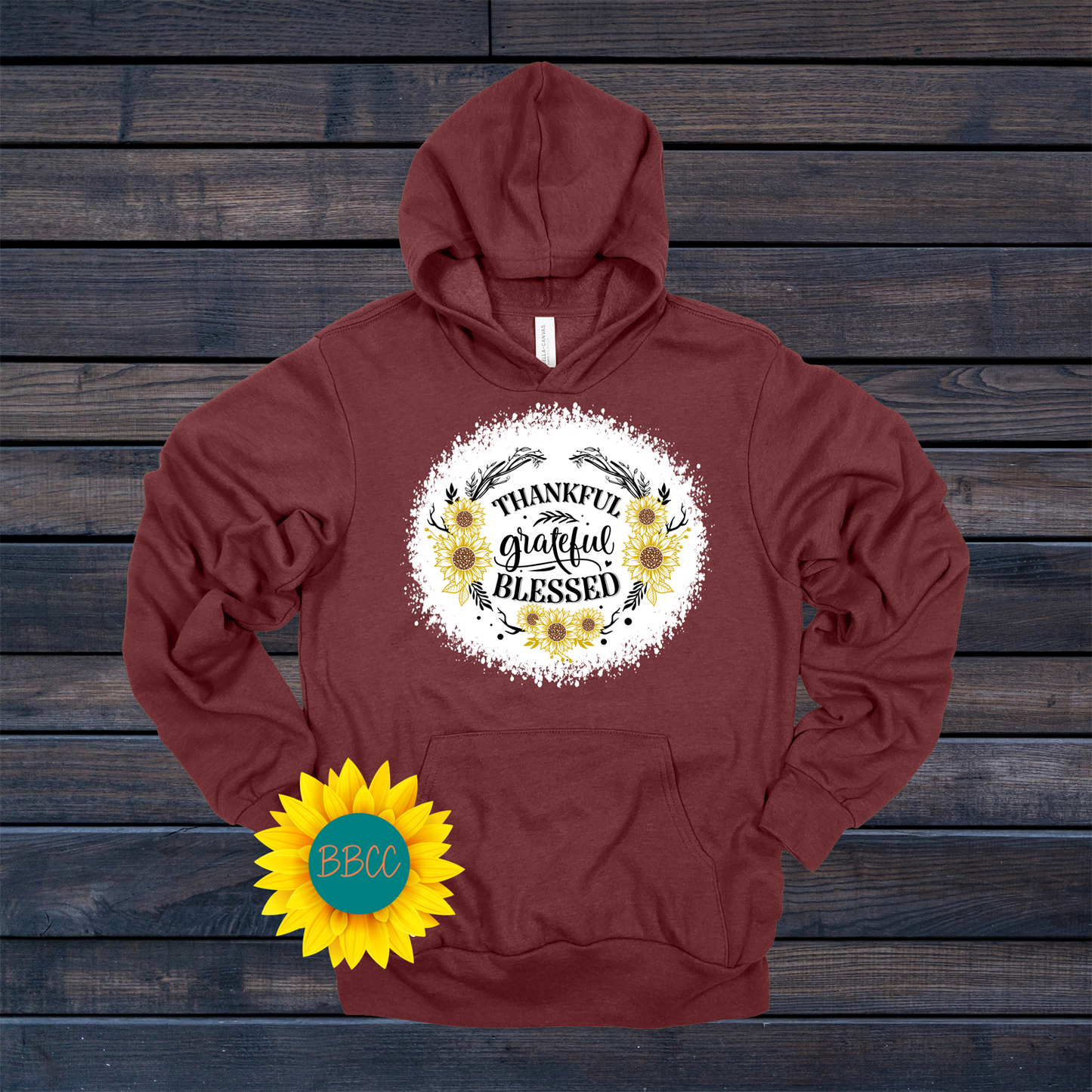 Thankful, Grateful, Blessed Hoodie