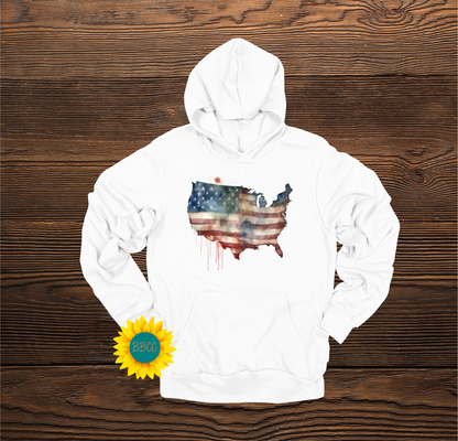 Adult Map Hoodie