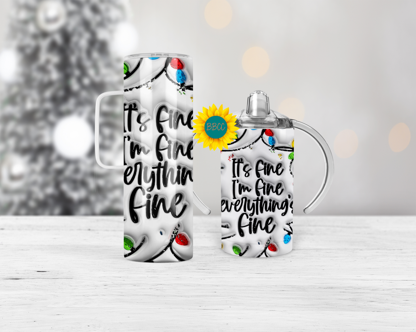 Everything's Fine Tumbler