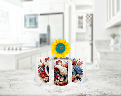 3D Eagle Tumbler