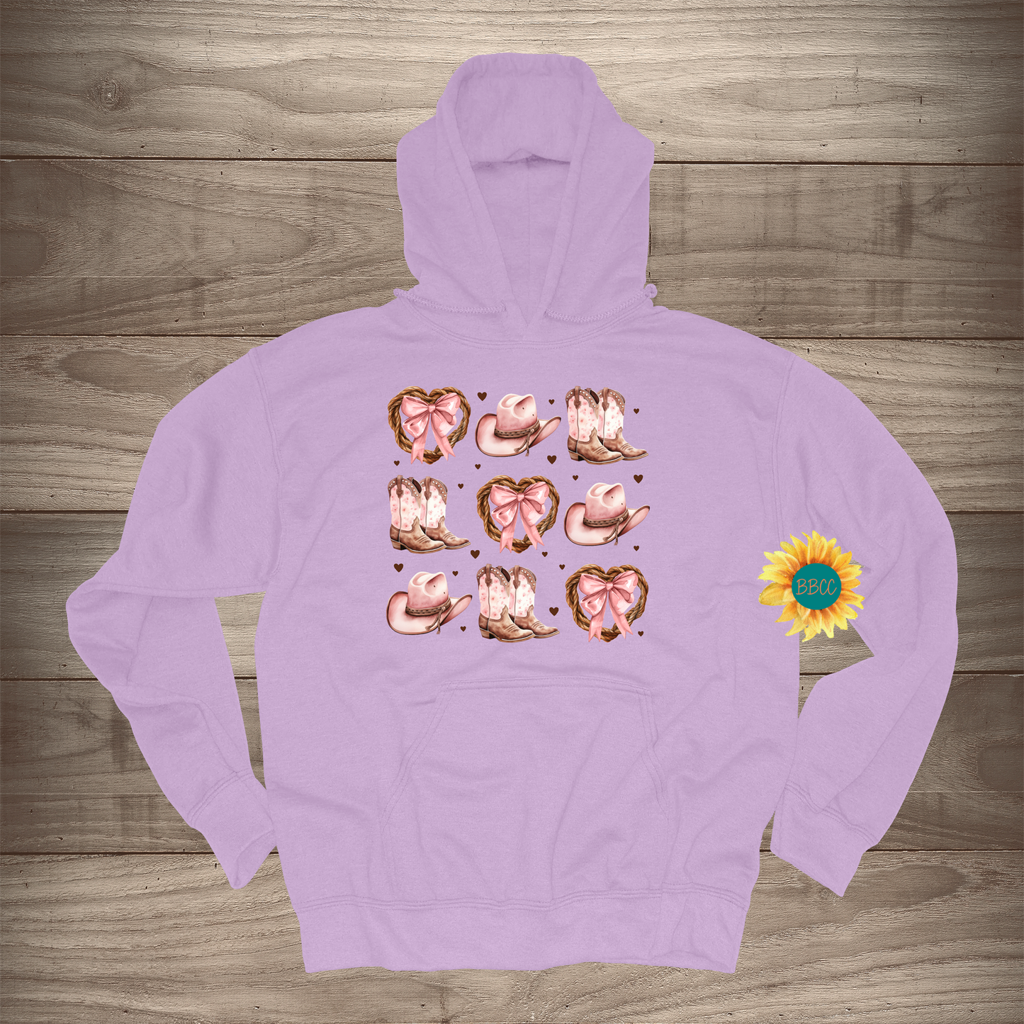 Cowgirl Valentine Hoodie