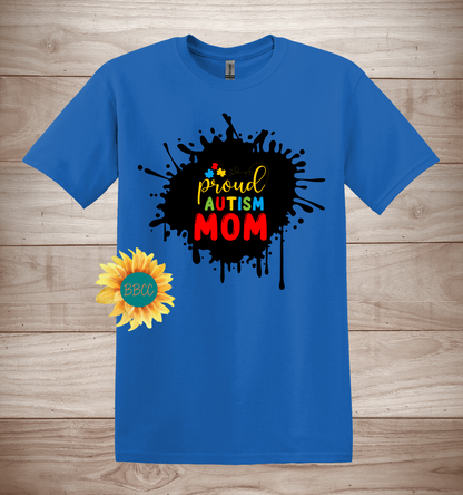 Adult Autism Awareness Love Needs Proud Parent T-Shirt