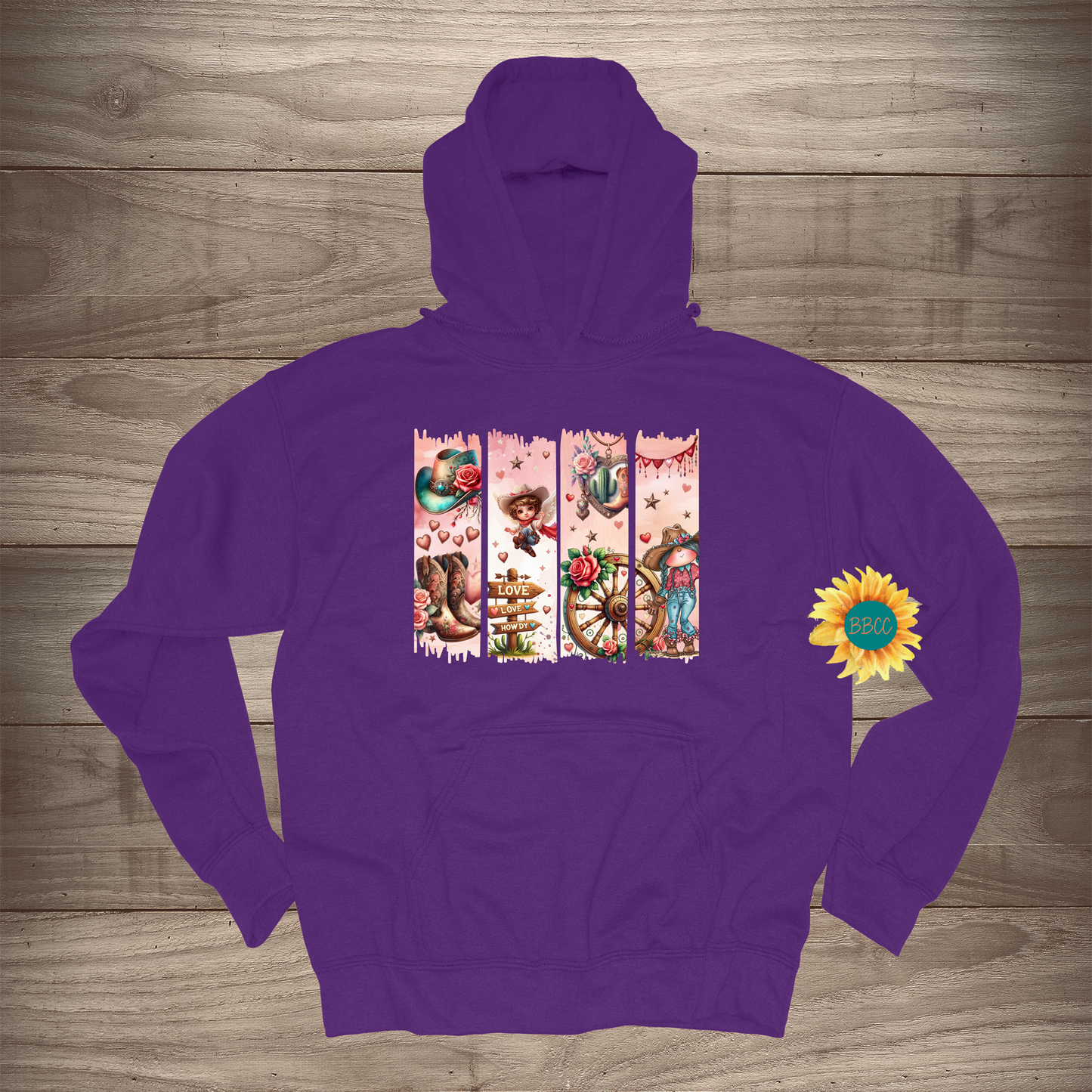 Western Valentine Hoodie