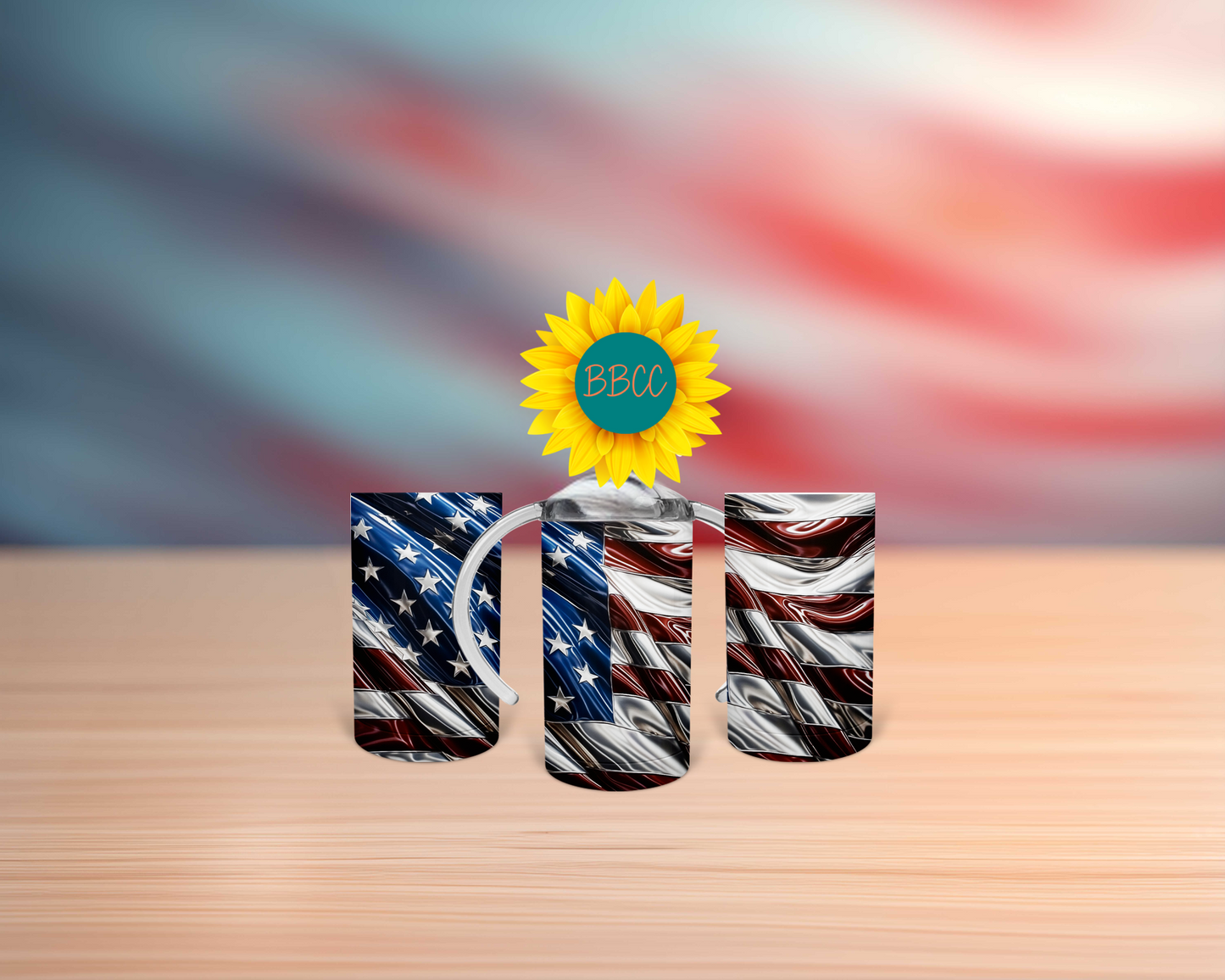Metal Flag Tumbler