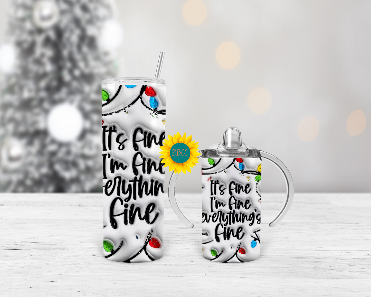 Everything's Fine Tumbler