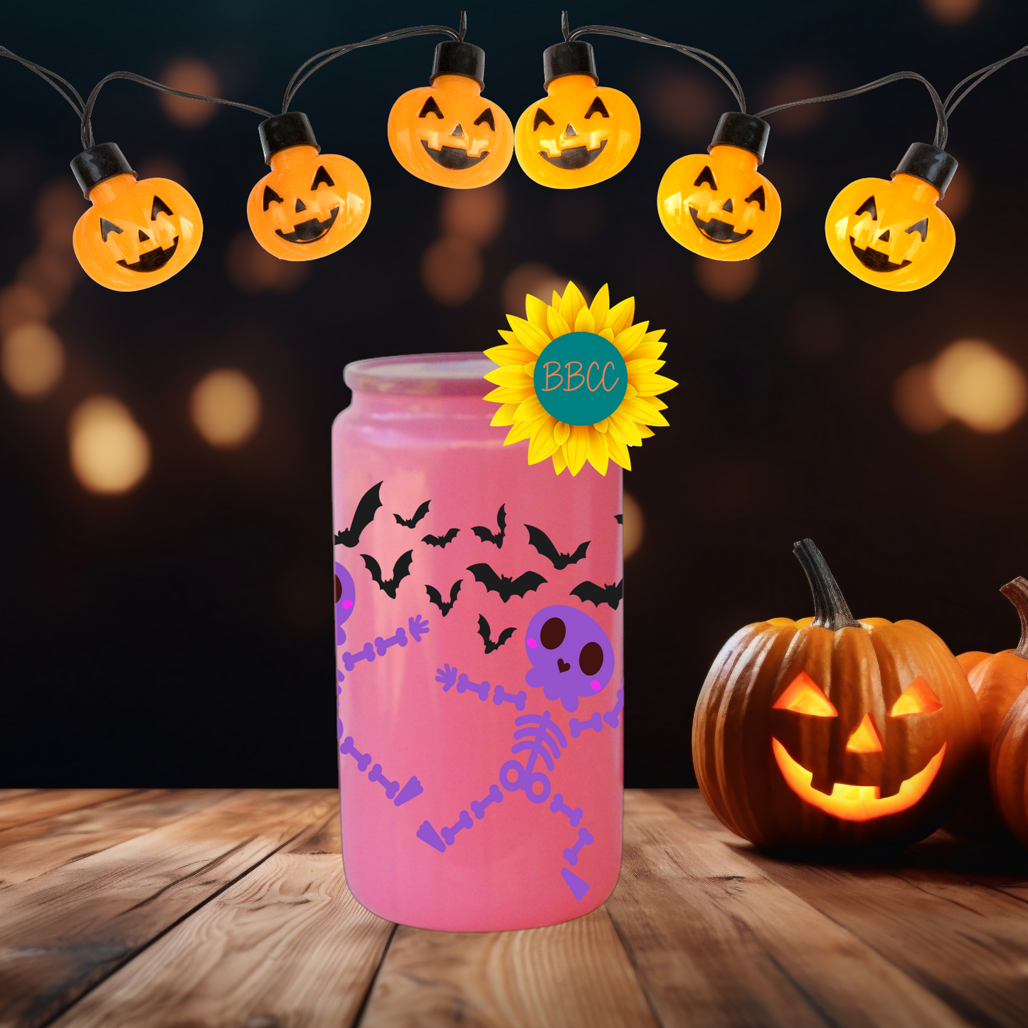 Bone Bat Blaze Tumbler