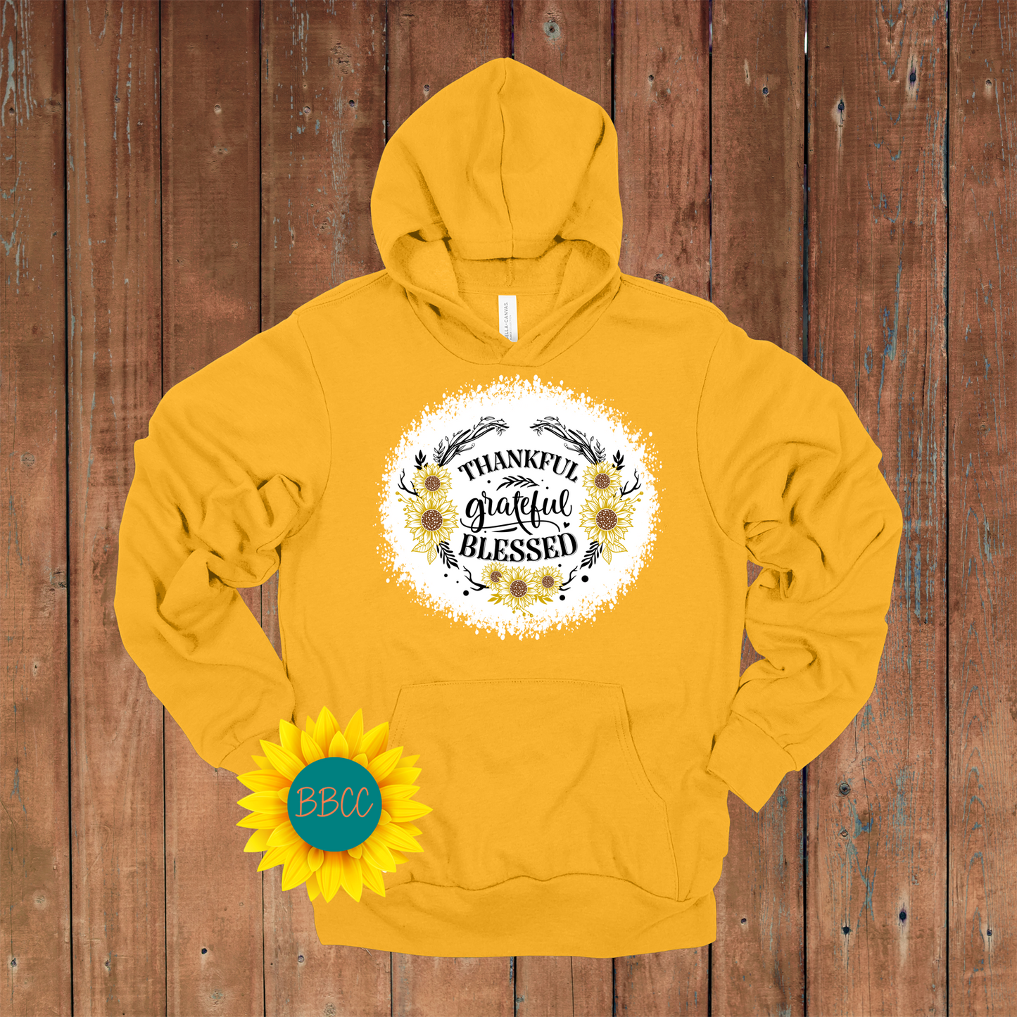 Thankful, Grateful, Blessed Hoodie