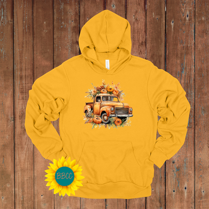 Sunflower Truck Hoodie