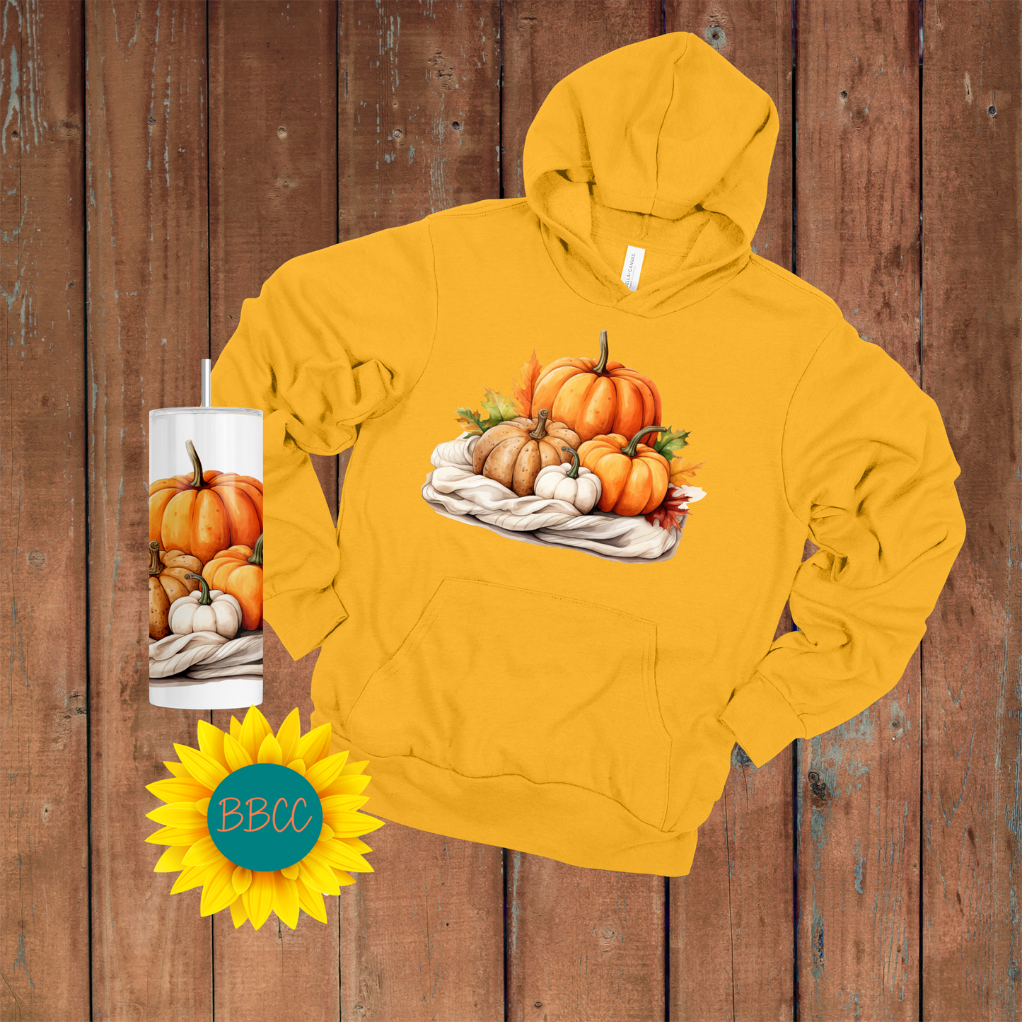 Pumpkins Hoodie & Tumbler Bundle