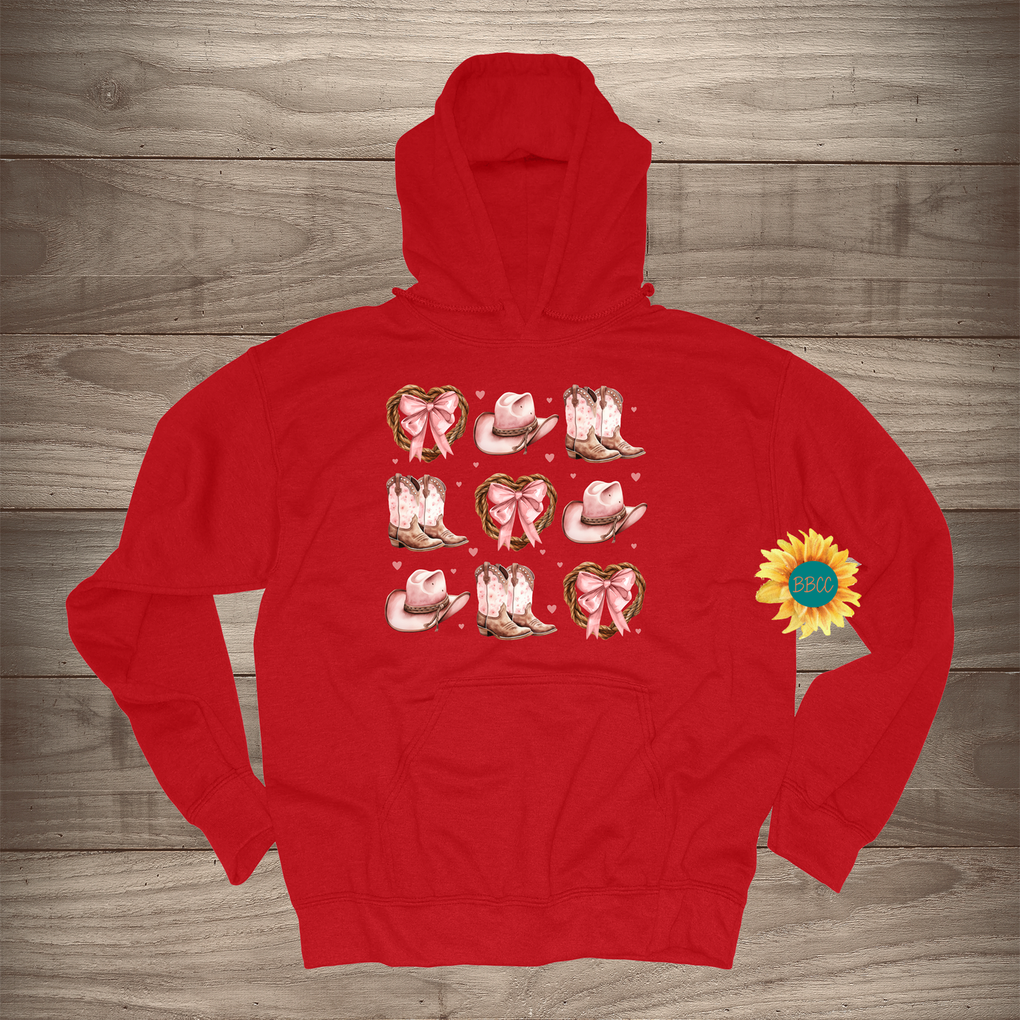Cowgirl Valentine Hoodie