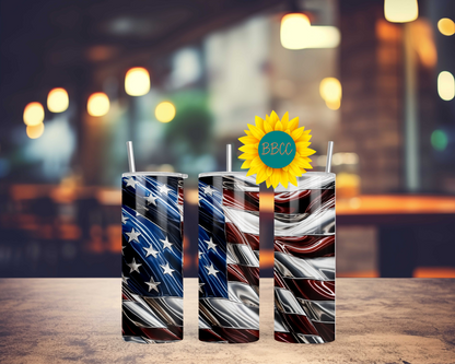 Metal Flag Tumbler