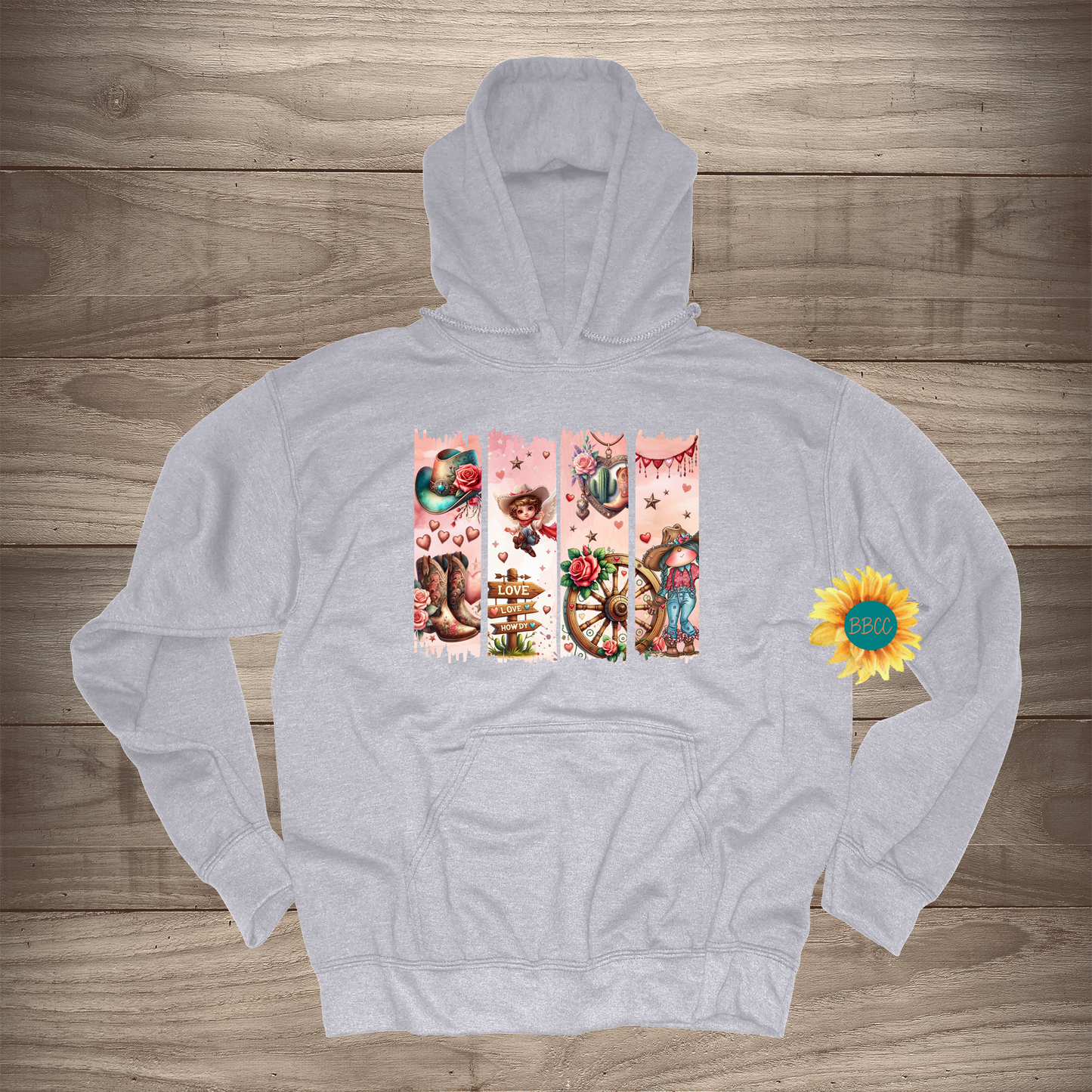 Western Valentine Hoodie