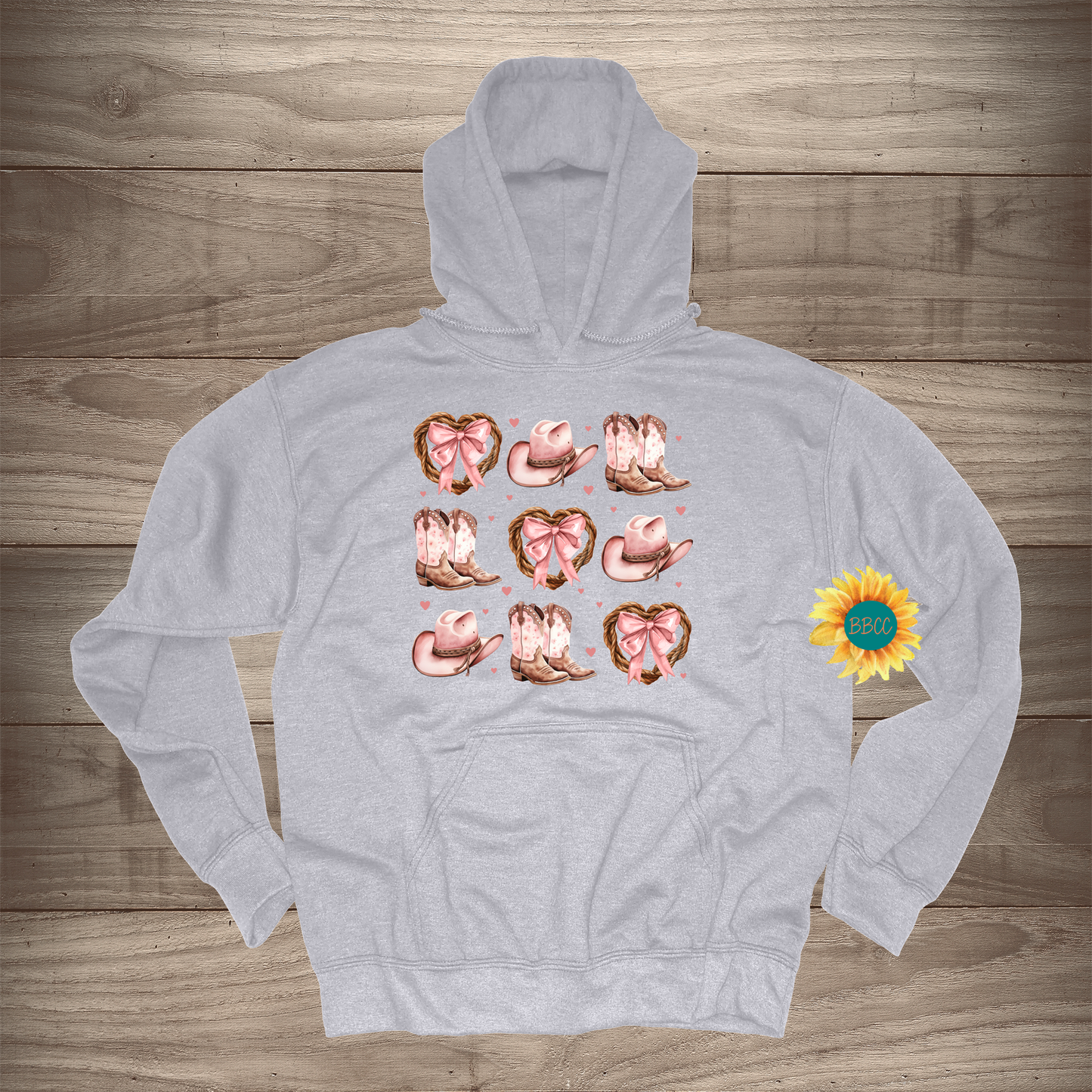 Cowgirl Valentine Hoodie