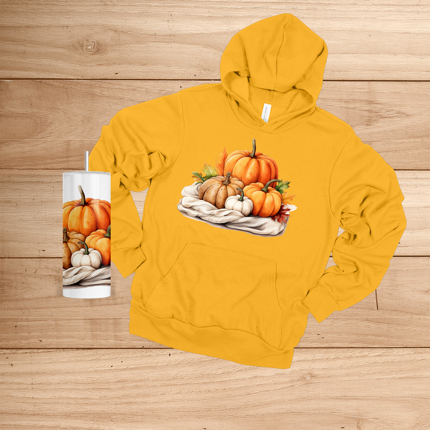 Pumpkins Hoodie & Tumbler Bundle