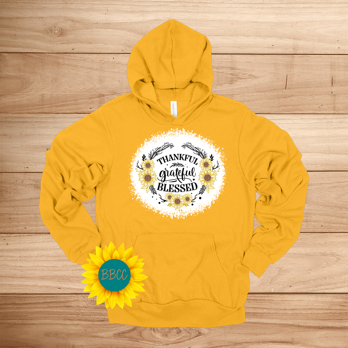 Thankful, Grateful, Blessed Hoodie