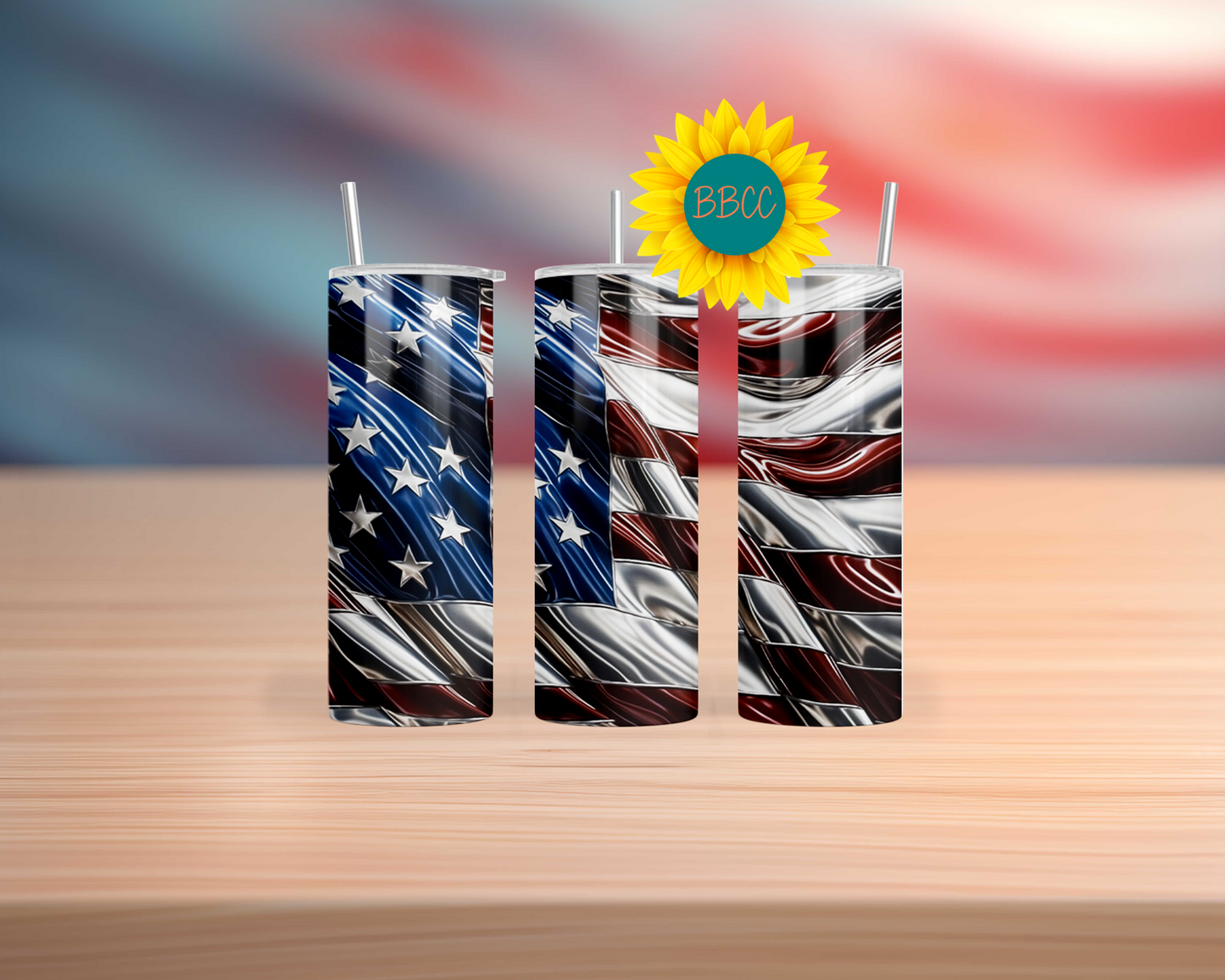Metal Flag Tumbler