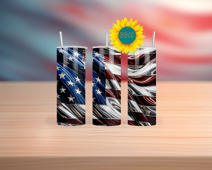 Metal Flag Tumbler