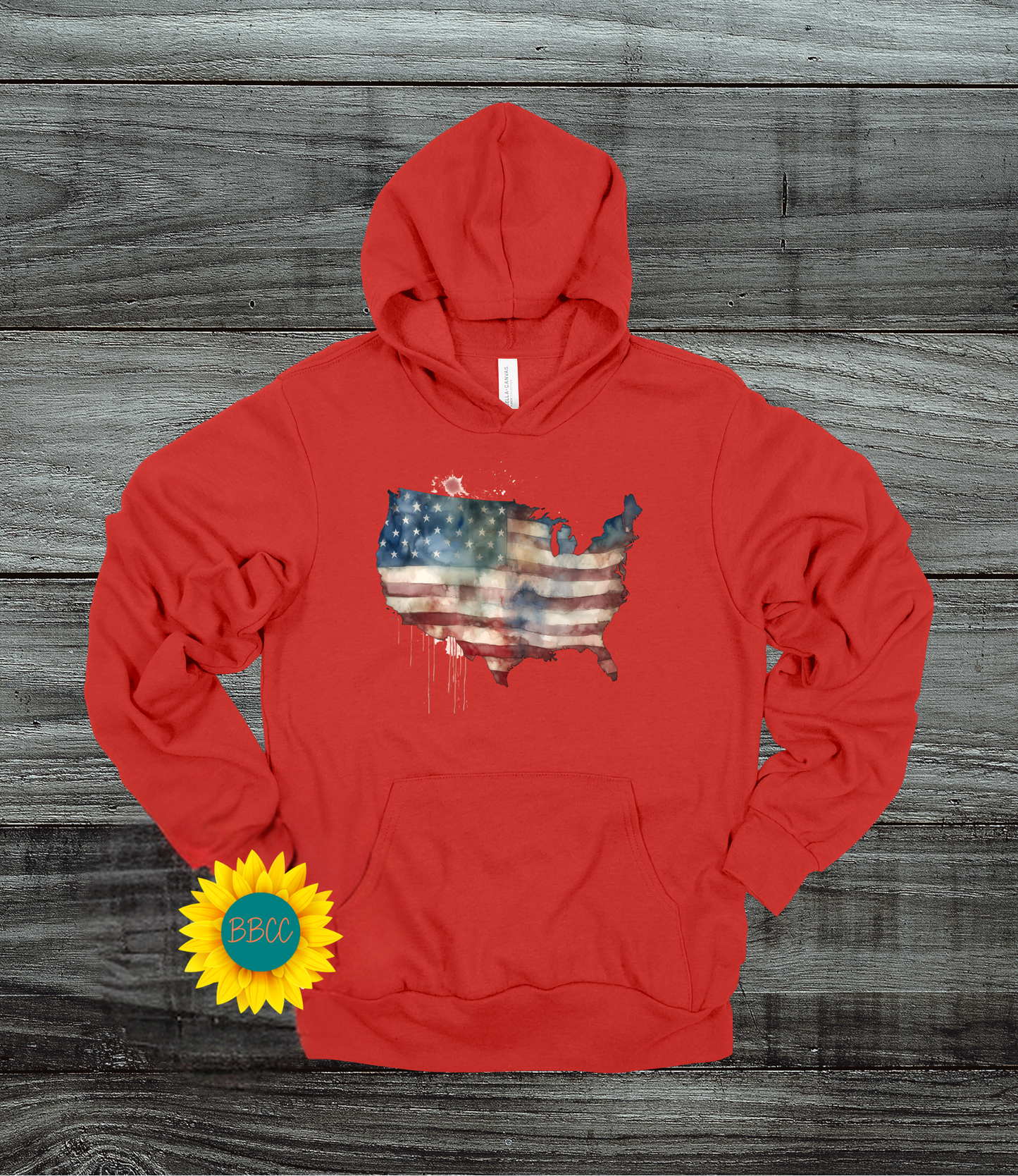 Adult Map Hoodie
