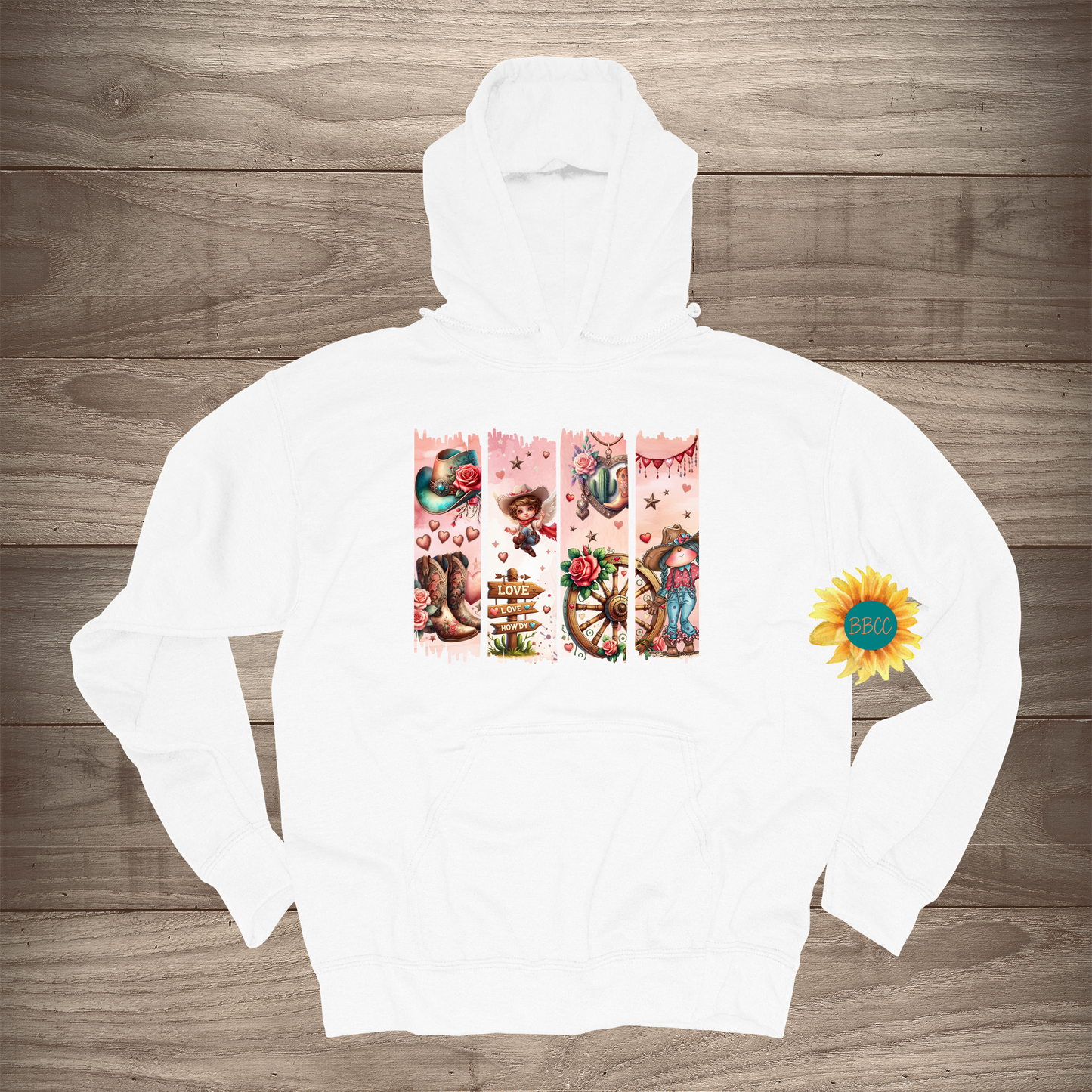 Western Valentine Hoodie
