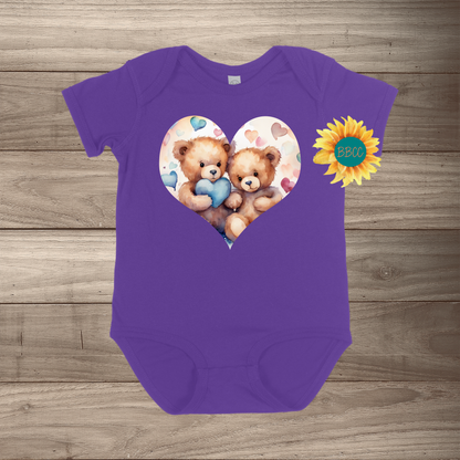Bears Short Sleeve Romper
