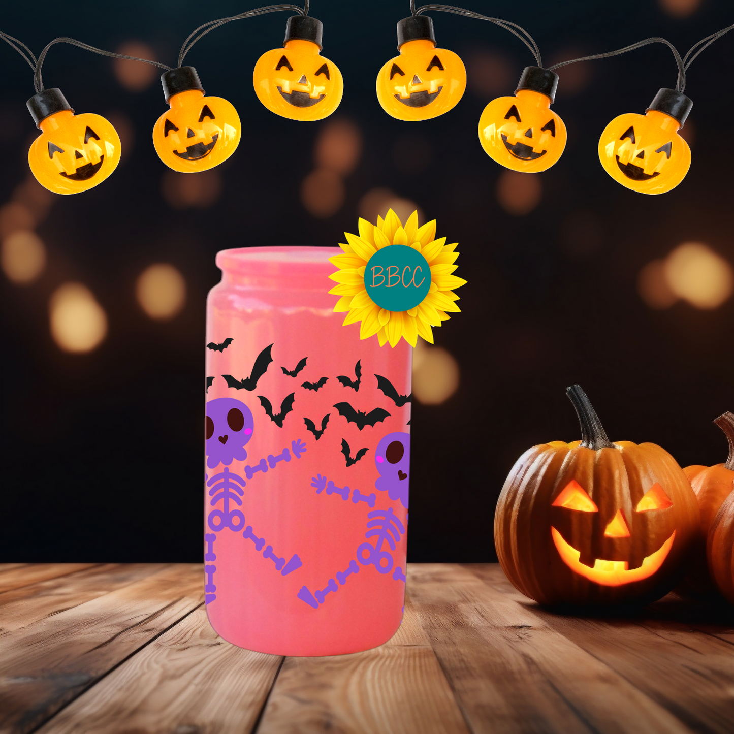 Bone Bat Blaze Tumbler