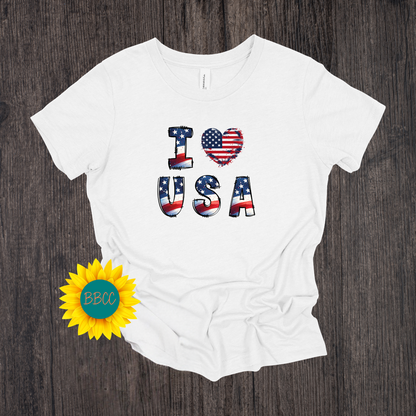 I Heart USA T-Shirt