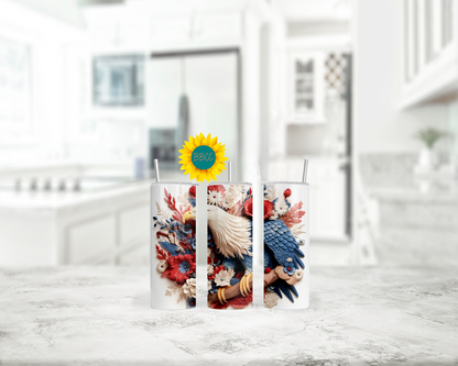 3D Eagle Tumbler
